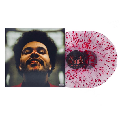 The Weeknd - After Hours - Clear w/Blood Splatter - 2LP