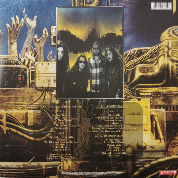 Sepultura - Chaos Ad - 2LP