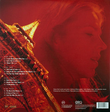 Diana Krall - Live In Paris - 2LP