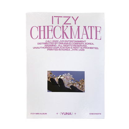 ITZY Mini Album - CHECKMATE (Standard)(Yuna Version) - CD (AS.IS)