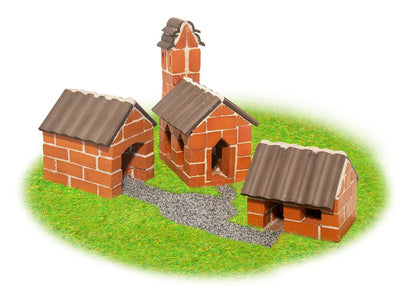 Teifoc TEI 4310 Stone Construction kit Village 155 pieces Brick Construction Kit