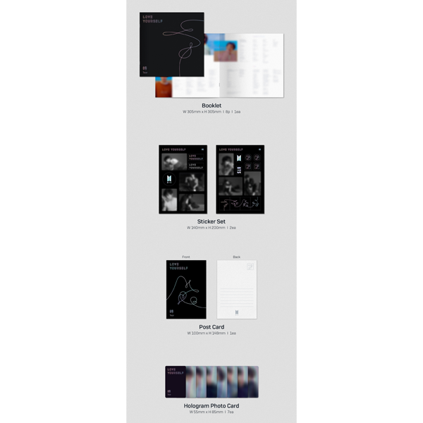 Buy BTS - LOVE YOURSELF 承 'TEAR' - LP. now online