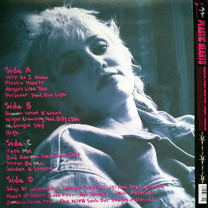 Miley Cyrus - Plastic Hearts - 2LP. Buy  now music store in dubai
