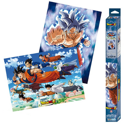 Poster Set - Dragon Ball Super -  Goku and Friends