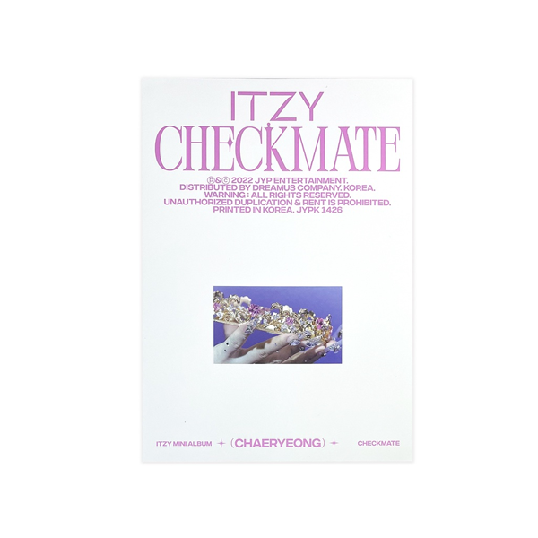 ITZY Mini Album - CHECKMATE (Standard)(Yuna Version) - CD (AS.IS)