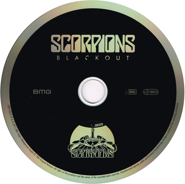 Scorpions -  Blackout - 50th Anniversary - LP+CD