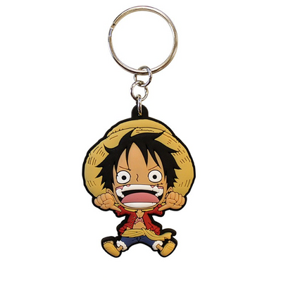 ONE PIECE - Pck Mug320ml + KeyringPVC + Notebook wanted -  "Luffy"