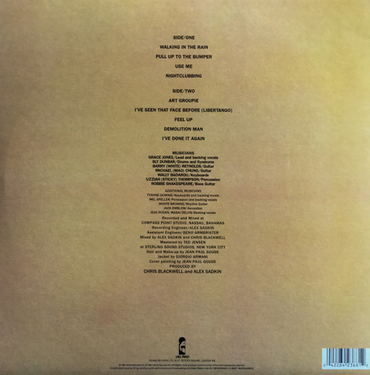 Grace Jones - Nightclubbing - LP