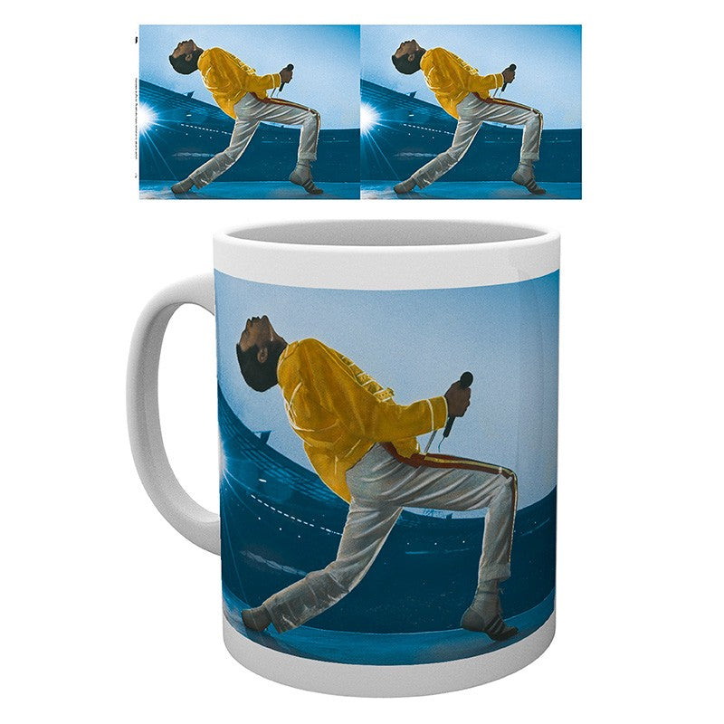 Queen 320 ml Wembley Mug Design QUEEN Licensed